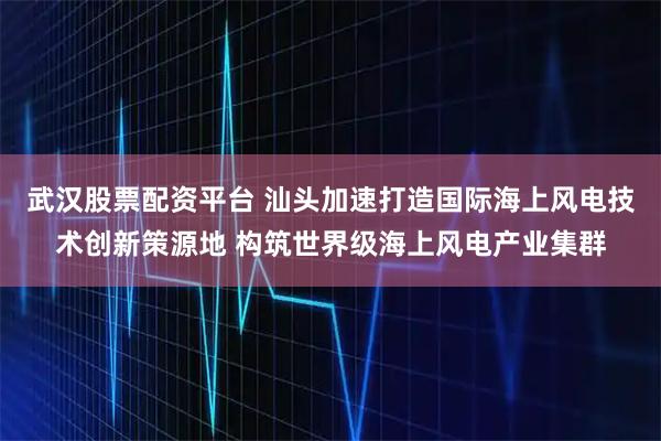 武汉股票配资平台 汕头加速打造国际海上风电技术创新策源地 构筑世界级海上风电产业集群