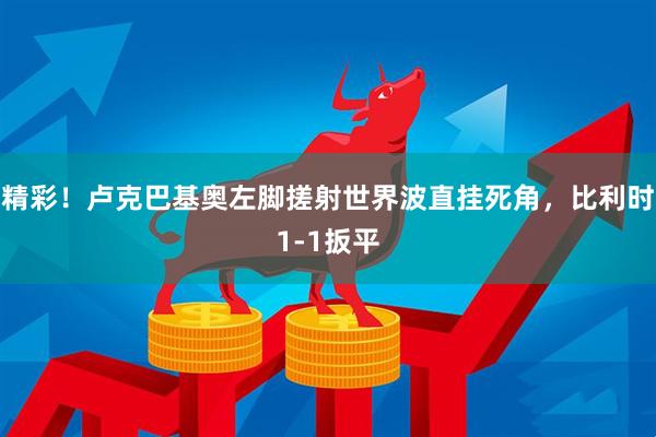 精彩！卢克巴基奥左脚搓射世界波直挂死角，比利时1-1扳平