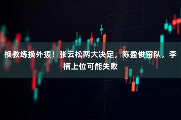 换教练换外援！张云松两大决定，陈盈俊留队，李楠上位可能失败